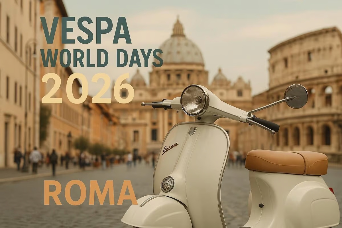 Vespa World Days 2026 odbędą się w&nbsp;Rzymie!