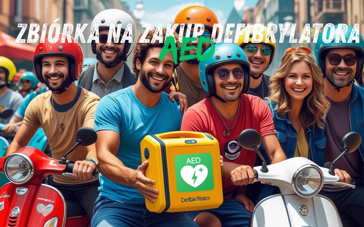 Zrzuta na&nbsp;klubowy Defibrylator AED!